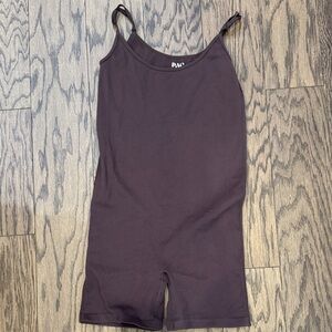 Dark Brown Romper-great condition.